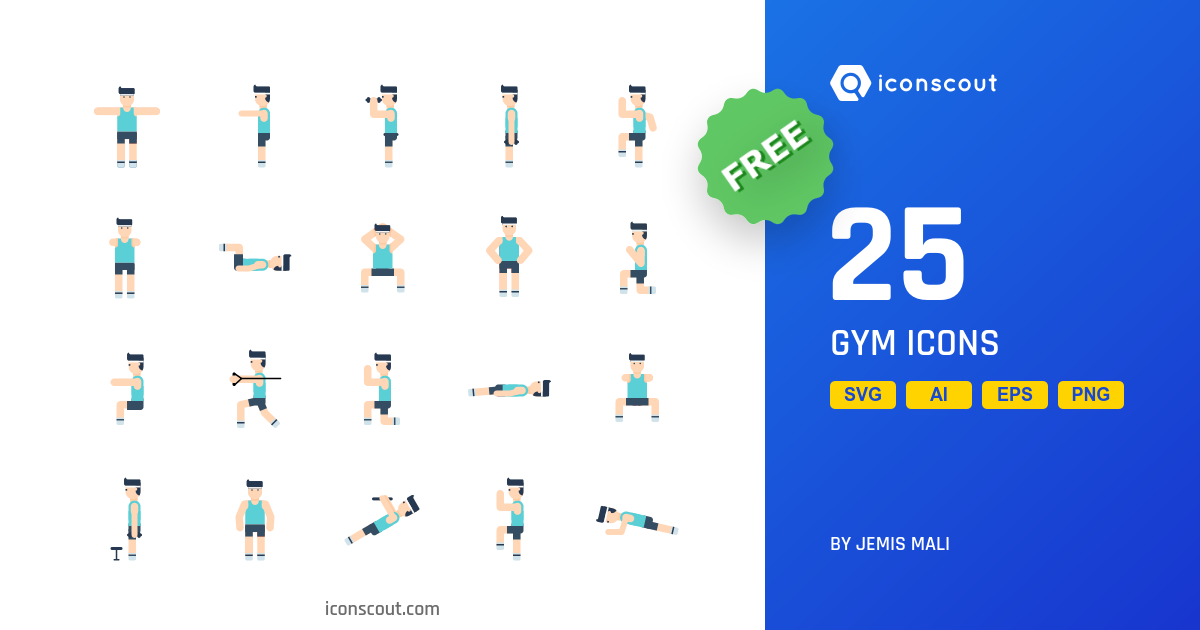 41 Abs Training Flat Icons - Free in SVG, PNG, ICO - IconScout