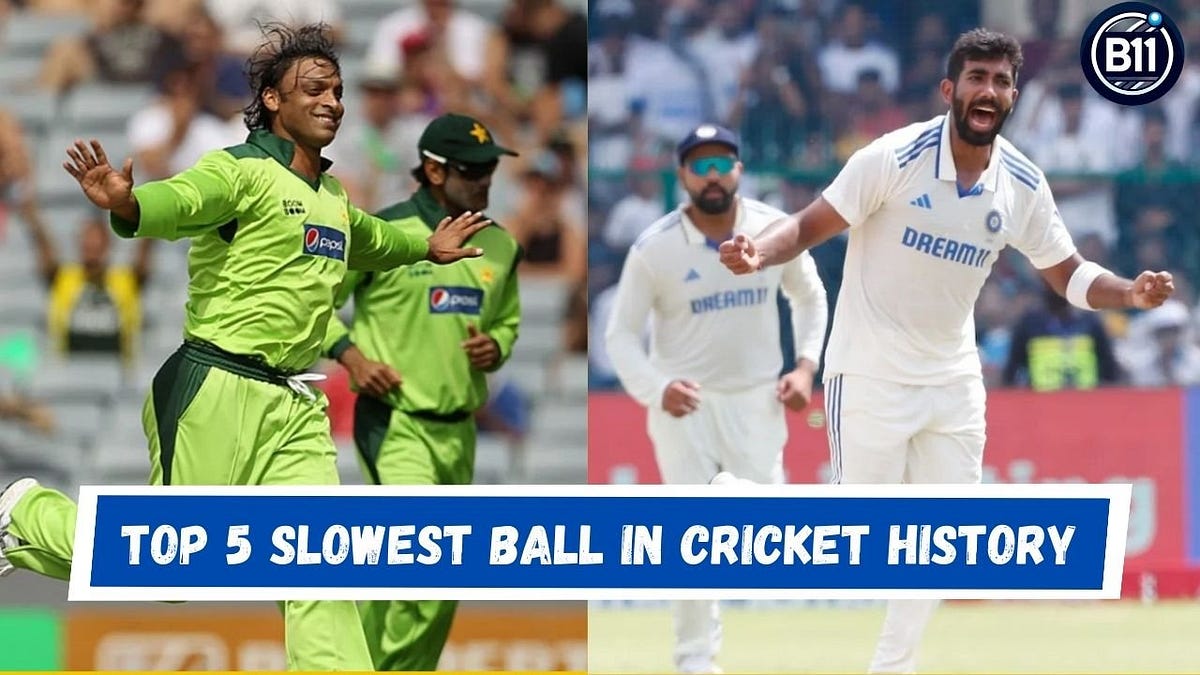 Top 5 slowest balls in cricket history | by Blinder11 | October 2024