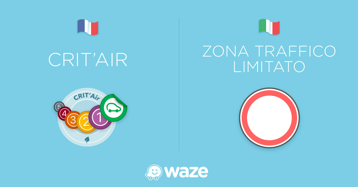Driving Smarter and Greener with Waze for ZTL & Crit’Air | by Waze