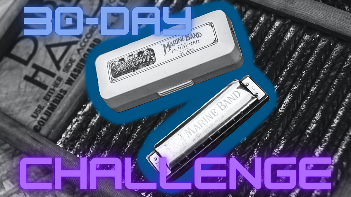 🎵 My First 30Day Challenge Harmonica by TonyTriesStuff Medium