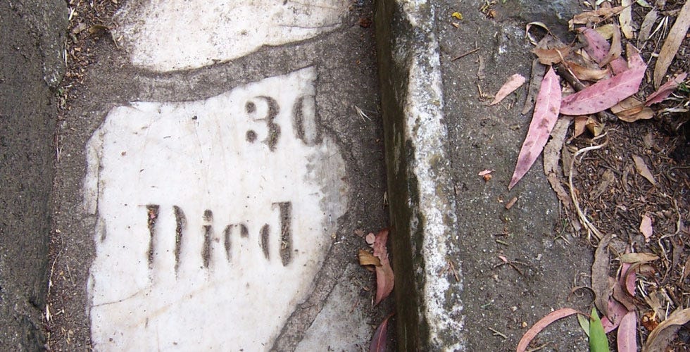 Image of: The Gutters in Buena Vista Park are Made Out of Old Headstones — The Bold Italic — San Francisco