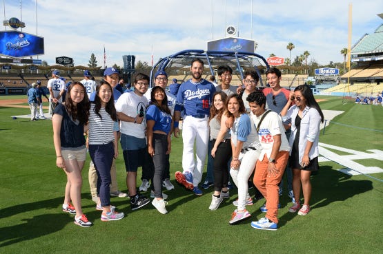 With Andre Ethier LADF hosts another Giving Moment by Erin