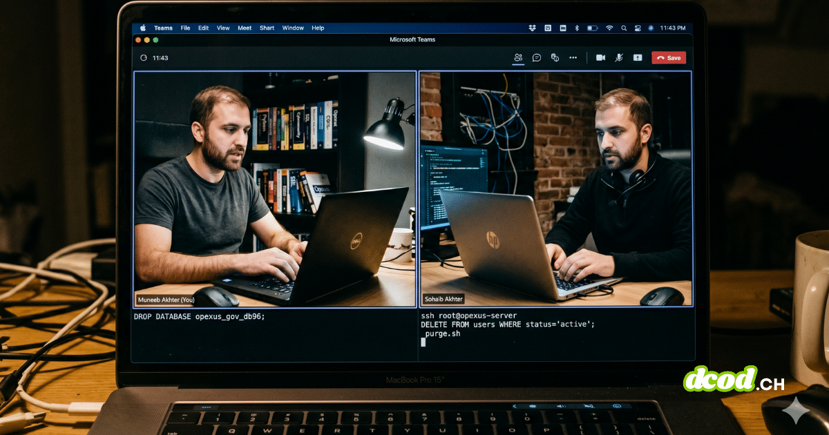 Cybercrime : une bourde sur Teams offre les coupables à la police