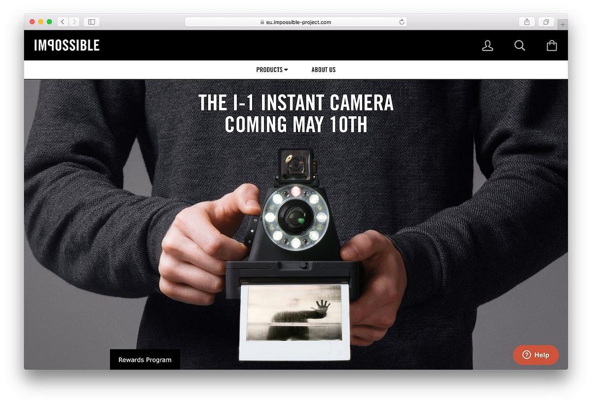The I-1 Analog Instant Camera By The Impossible Project | by Moritz Philip  Recke | Medium