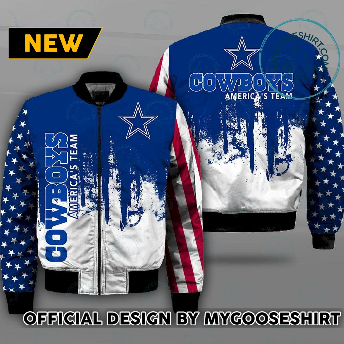 NFL Americas Team Dallas Cowboys Bomber Jacket, by Mygoosesp