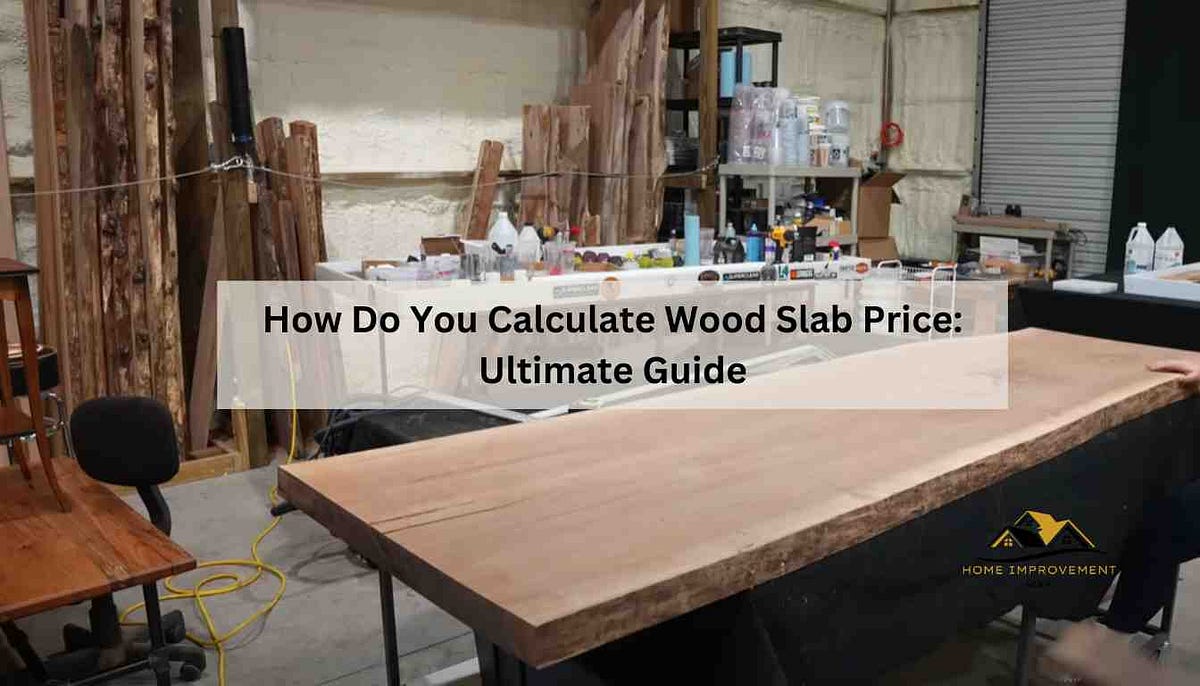 How Do You Calculate Wood Slab Price Ultimate Guide by