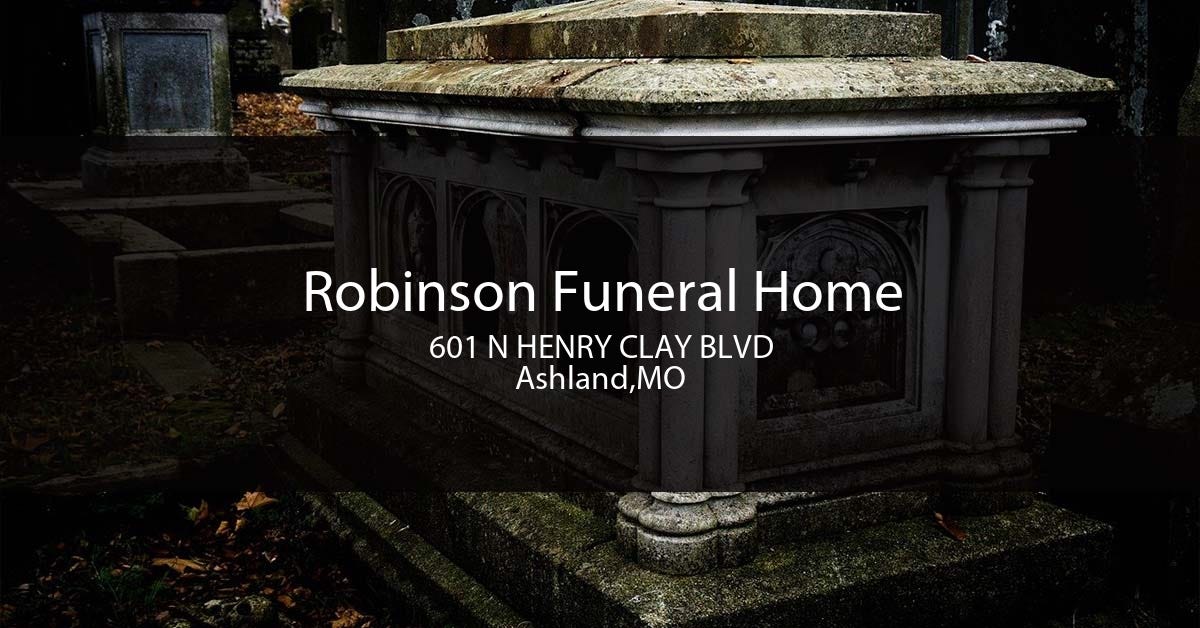 Robinson Funeral Home: A History of Caring for Ashland Families