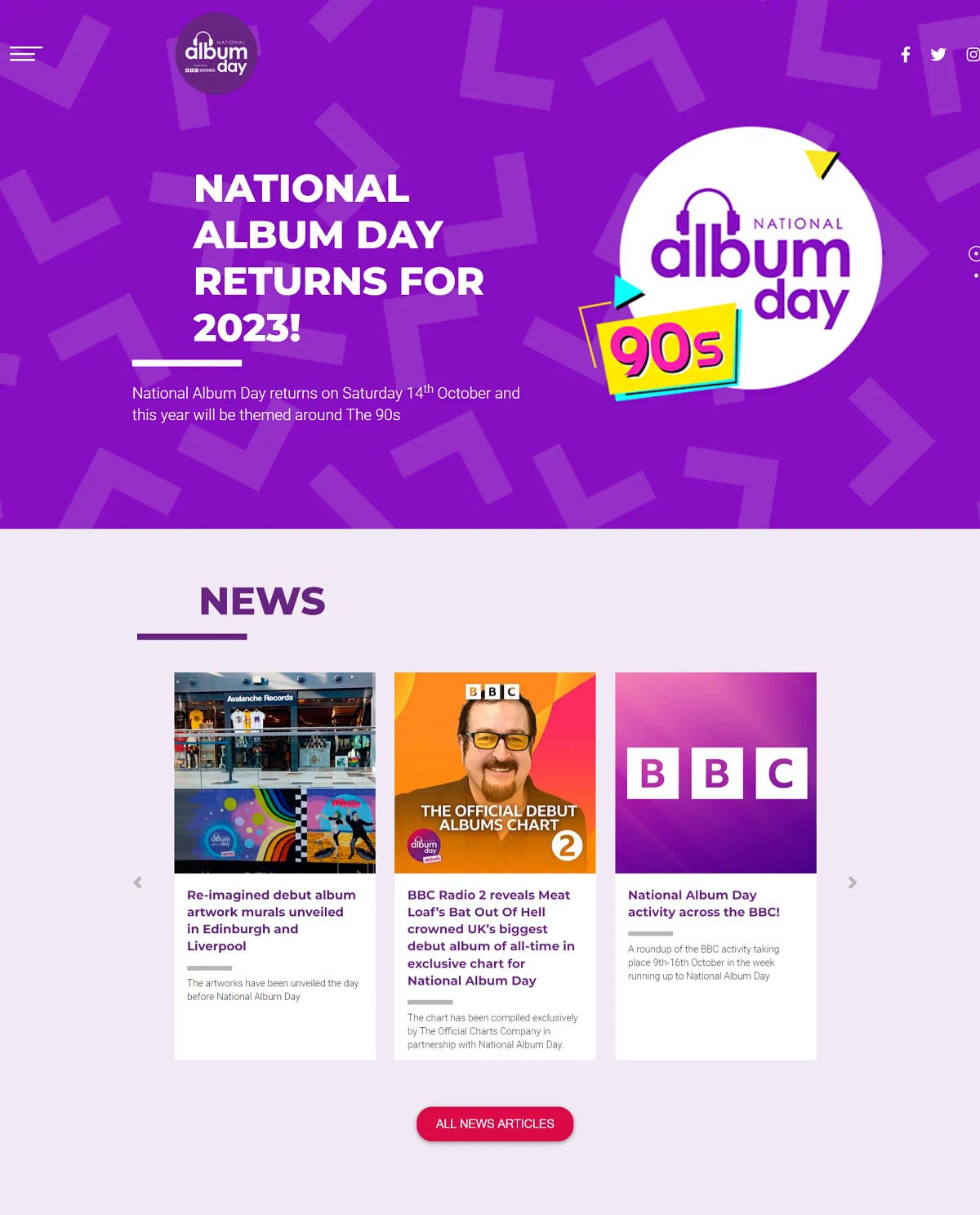 UK National Album Day 2023 will Pay Homage to the ‘90s by LIVING LIFE