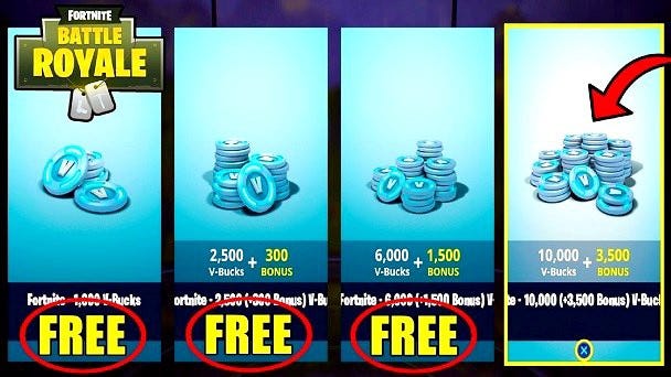 Free V Bucks Generator Get 10,000 Fortnite VBucks And Codes No