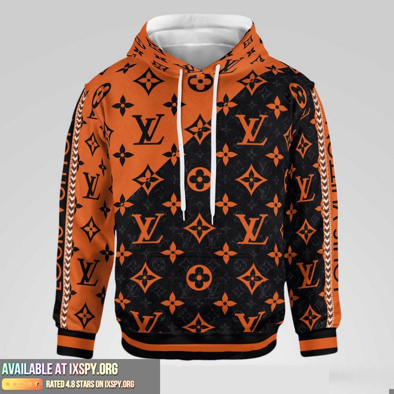 Orange Louis Vuitton Sweatshirt