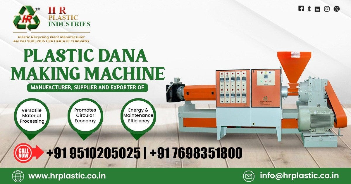 Plastic Dana Making Machine in Arunachal Pradesh