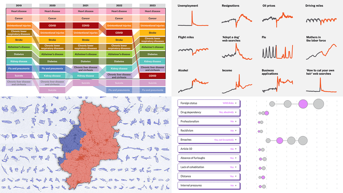 Notable Recent Visuals That Bring Data to Life — DataViz Weekly | by ...