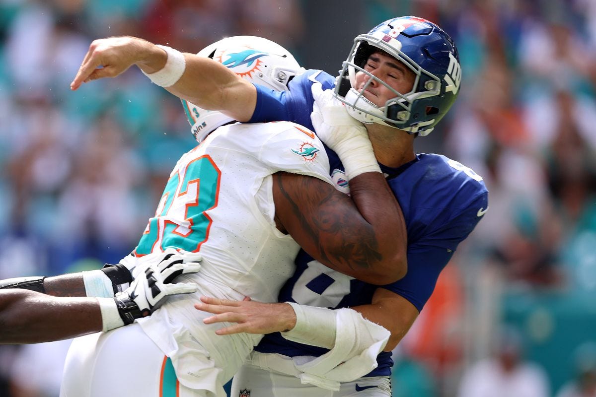 The Tank Continues! — Giants v. Dolphins Week 5 Recap