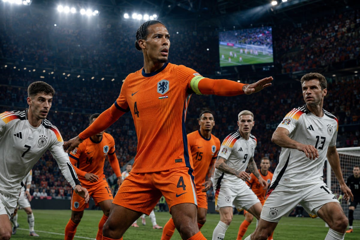 Van Dijk vs Germany’s VAR Trap: How Calm Defending Beats the Freeze-Frame