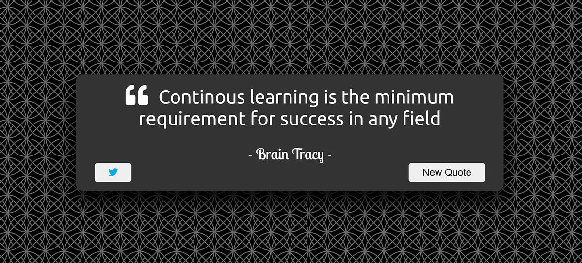 Random Quote Generator with Backend Setup by Mareedu Saibabu Medium