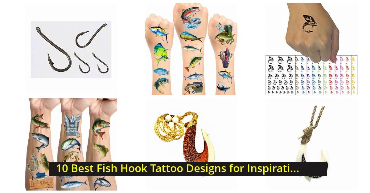 10 Best Fish Hook Tattoo Designs for Inspiration by Fishing Man Sep
