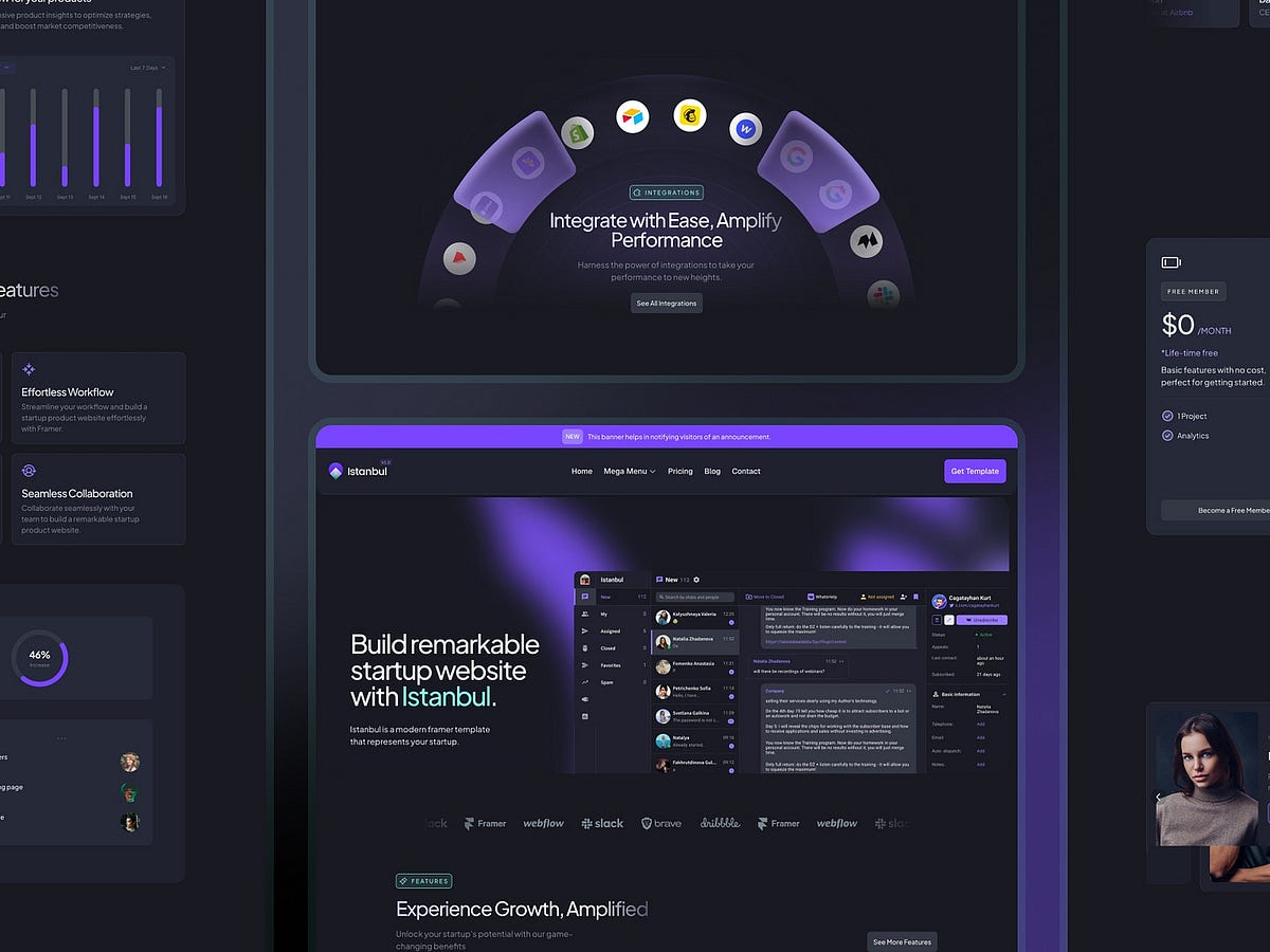 12 Best B2B SaaS Website Templates Focused on Growth by Alpha Design