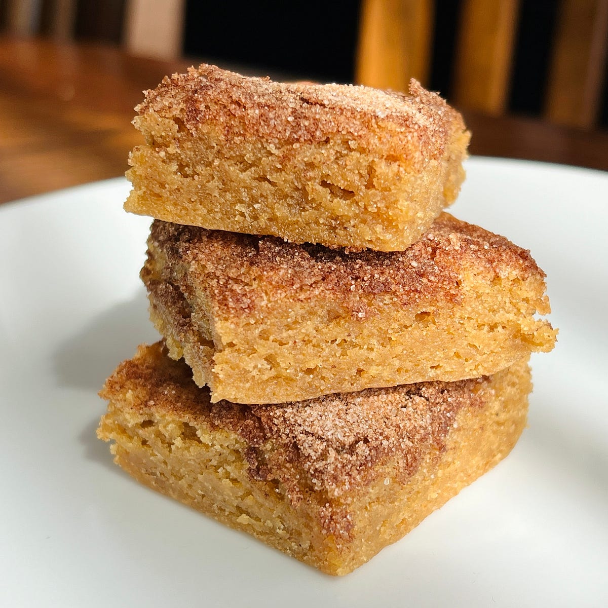 Browned Butter Bourbon Snickerdoodle Bars by Amazing Business Mar