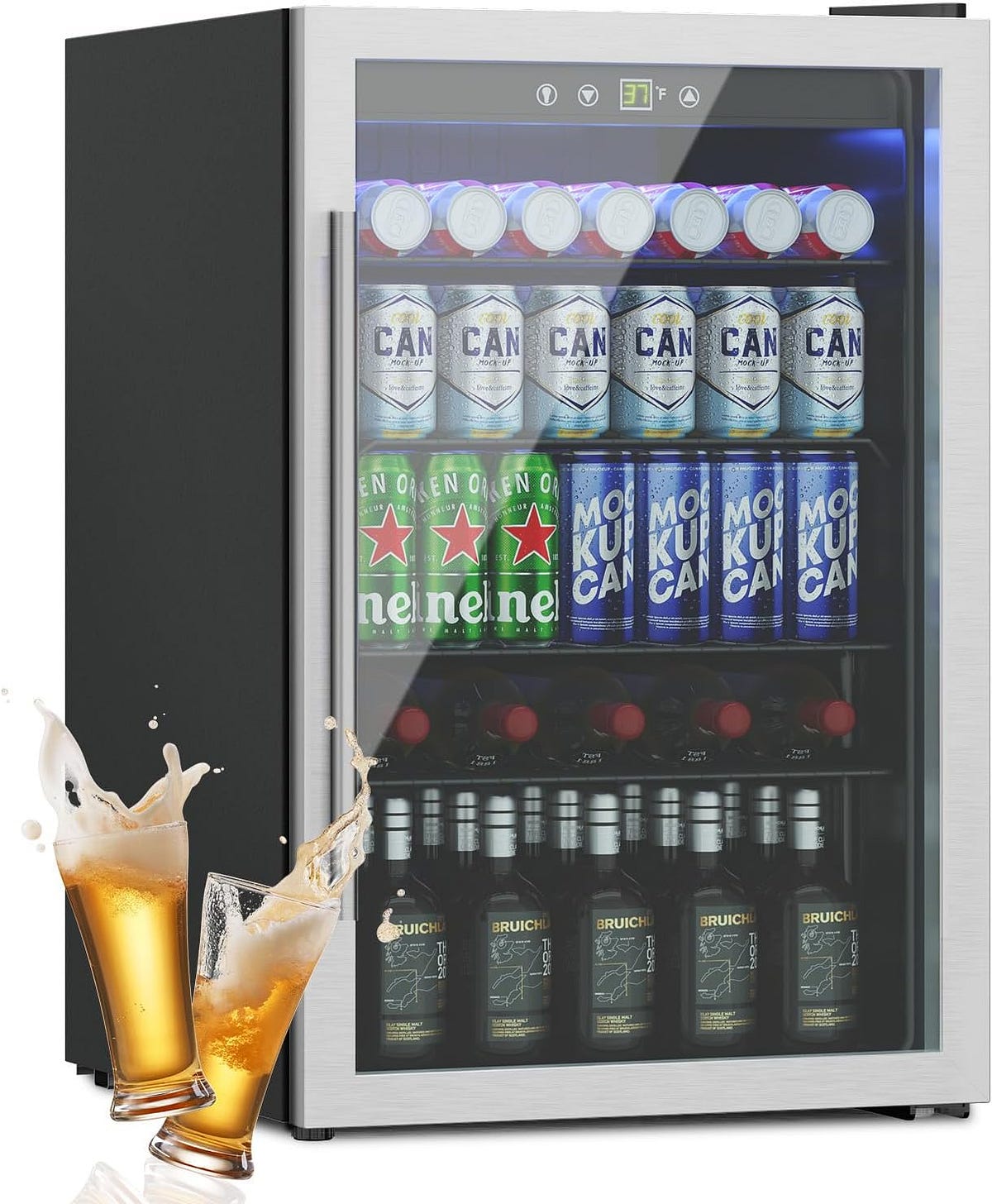 4.5 Cu.ft Beverage Refrigerator Cooler Review A Mini Marvel by