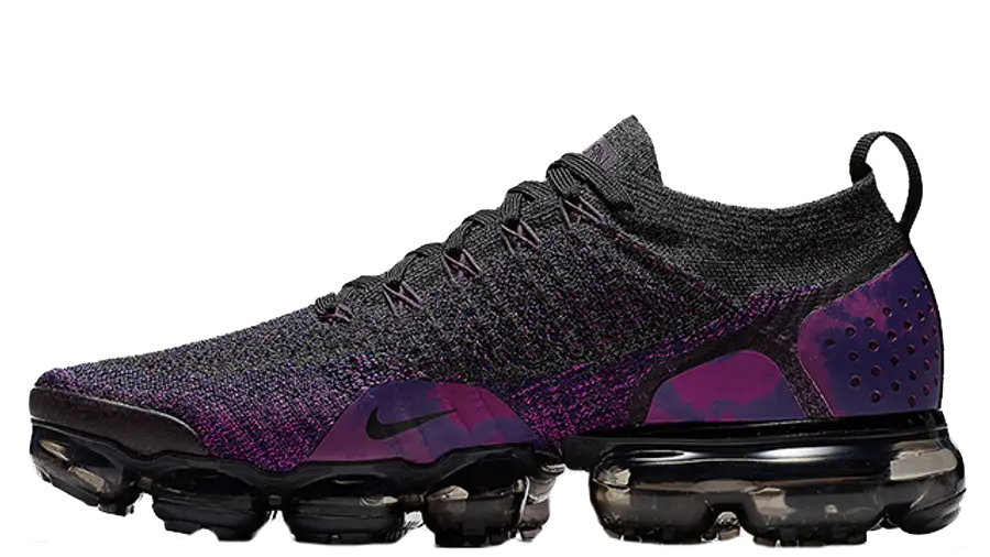 vapormax plus rainbow black