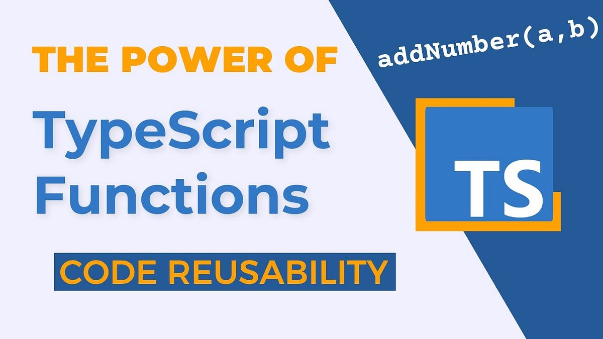 TypeScript Function Best Practices | by Mingyang Li | Medium