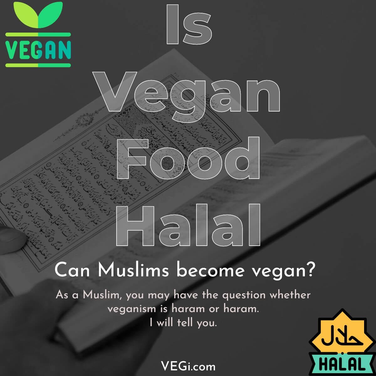 Is Vegan Food Halal By VEGi1 Live And Let They Live Medium Is Vegan Food Halal By VEGi1 Live And Let They Live Medium