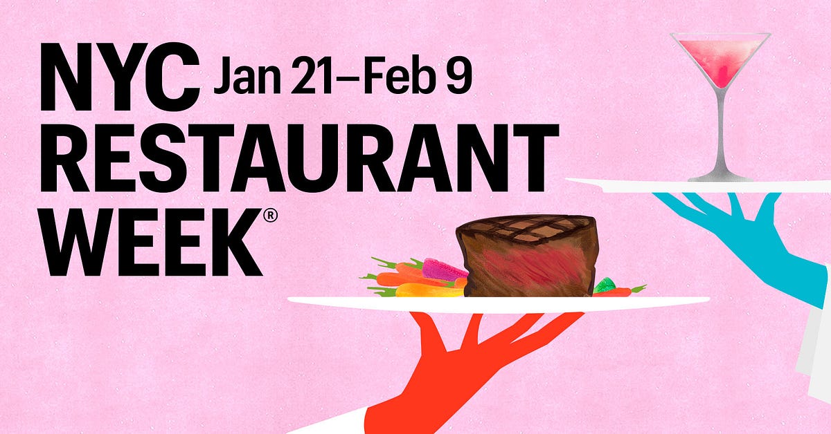 The Best Deals Of NYC Restaurant Week Winter 2025 by The New York