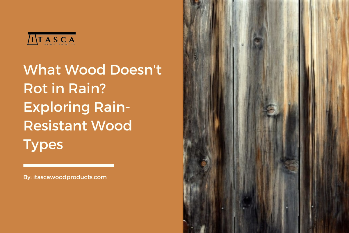 What Wood Doesn’t Rot in Rain? Exploring RainResistant Wood Types by