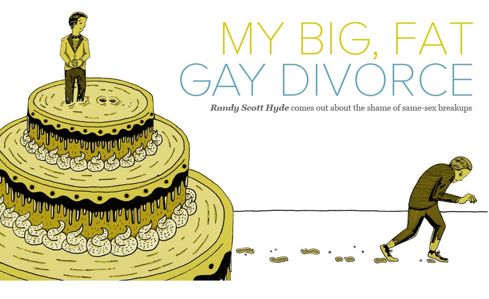 My Big, Fat Gay Divorce — The Bold Italic — San Francisco