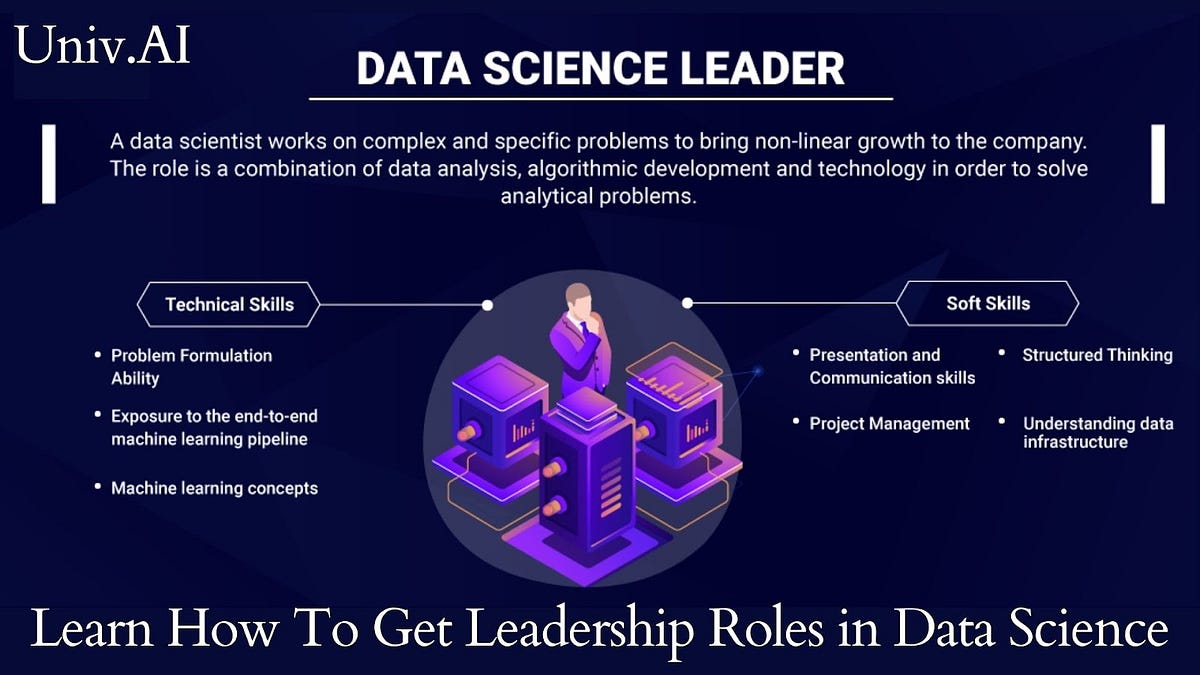 Learn How To Get Leadership Roles in Data Science | by Univ.AI | Medium