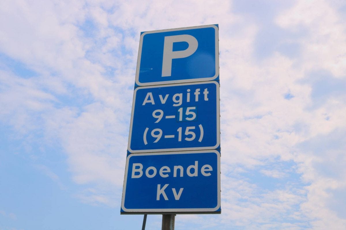 Understanding Unique Parking Restrictions (PART 3: Sweden) | by Stevan  Jovanovic | Parknav Blog | Medium