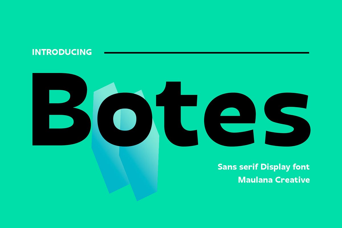 Botes Font OTF | by Lilyluminary | Apr, 2024 | Medium