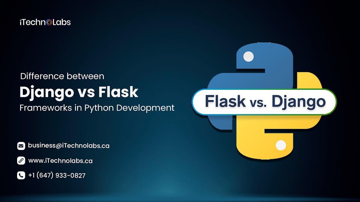 Difference between Django vs Flask Frameworks in Python Development ...