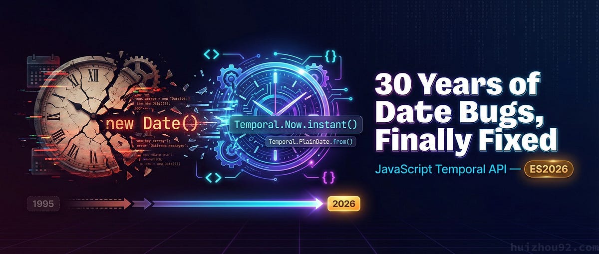 JavaScript Developers Endured 30 Years of Date Bugs. That’s Finally ...