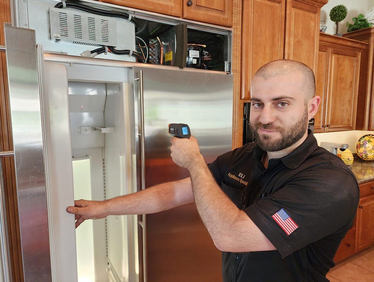 GE Monogram Side by Side Freezer Repair — A Success Story by Lux