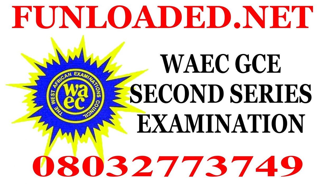 WAEC GCE Technical Drawing Practical Questions and Answers 2023/2024