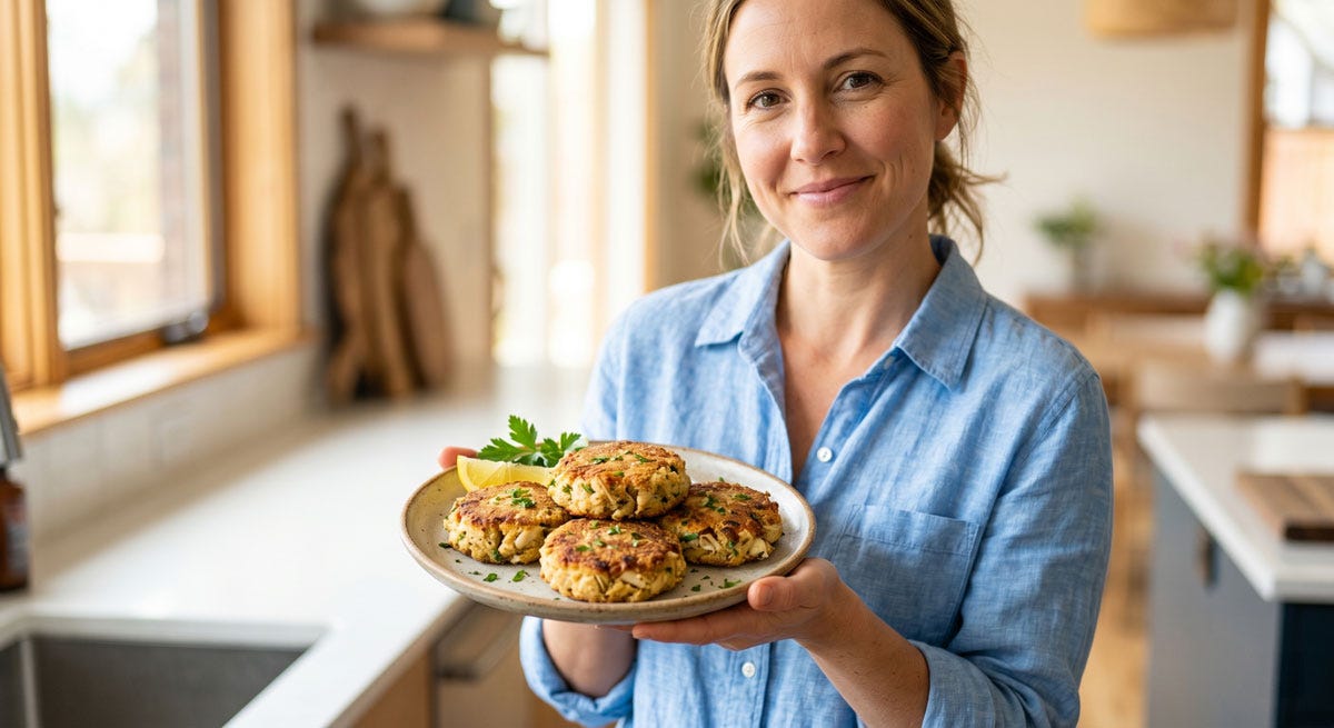 Crab Cakes with Almond Flour