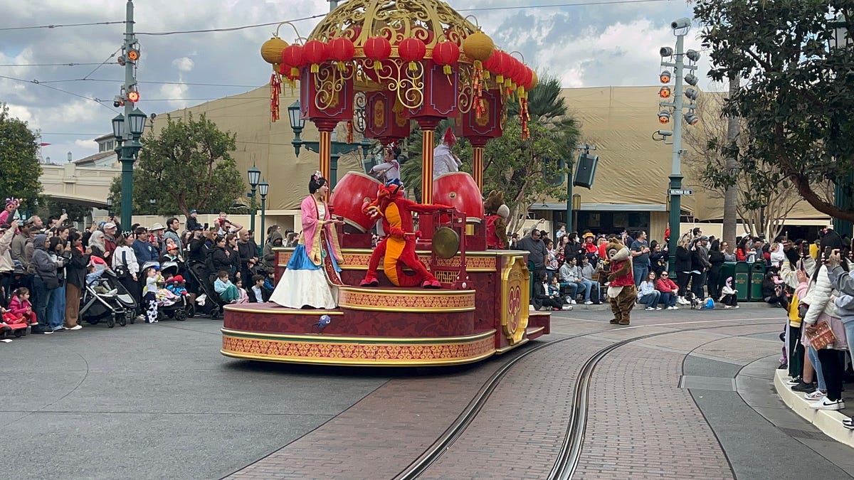 Mulan’s Lunar New Year Procession by Disney Mouseketeer Jan, 2025