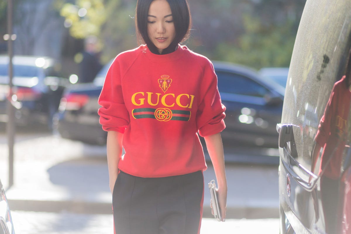 Gucci 2017 Kingsnake Hoodie - Red Sweatshirts & Hoodies, Clothing