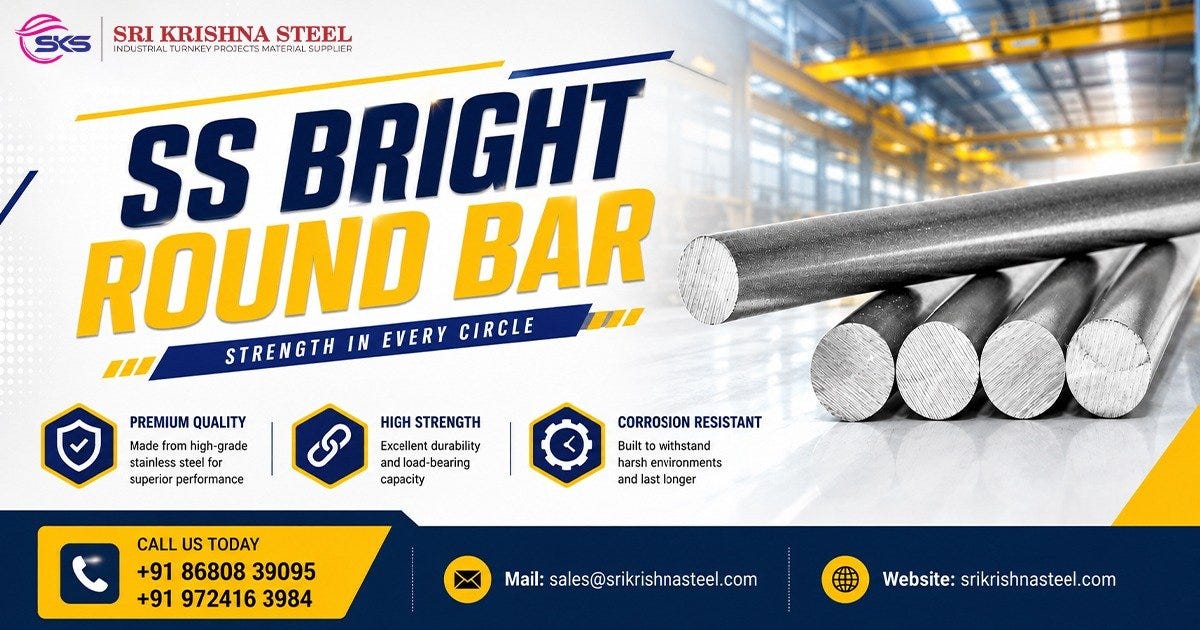 Stainless Steel Bright Round Bars in Karnataka
