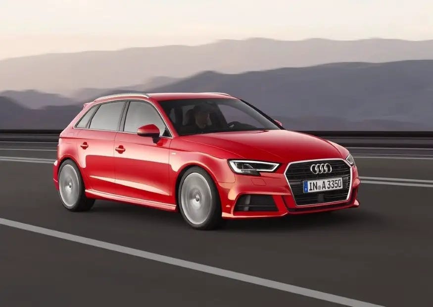 Pression pneu Audi A3 Sportback - Pression Pneu - Medium