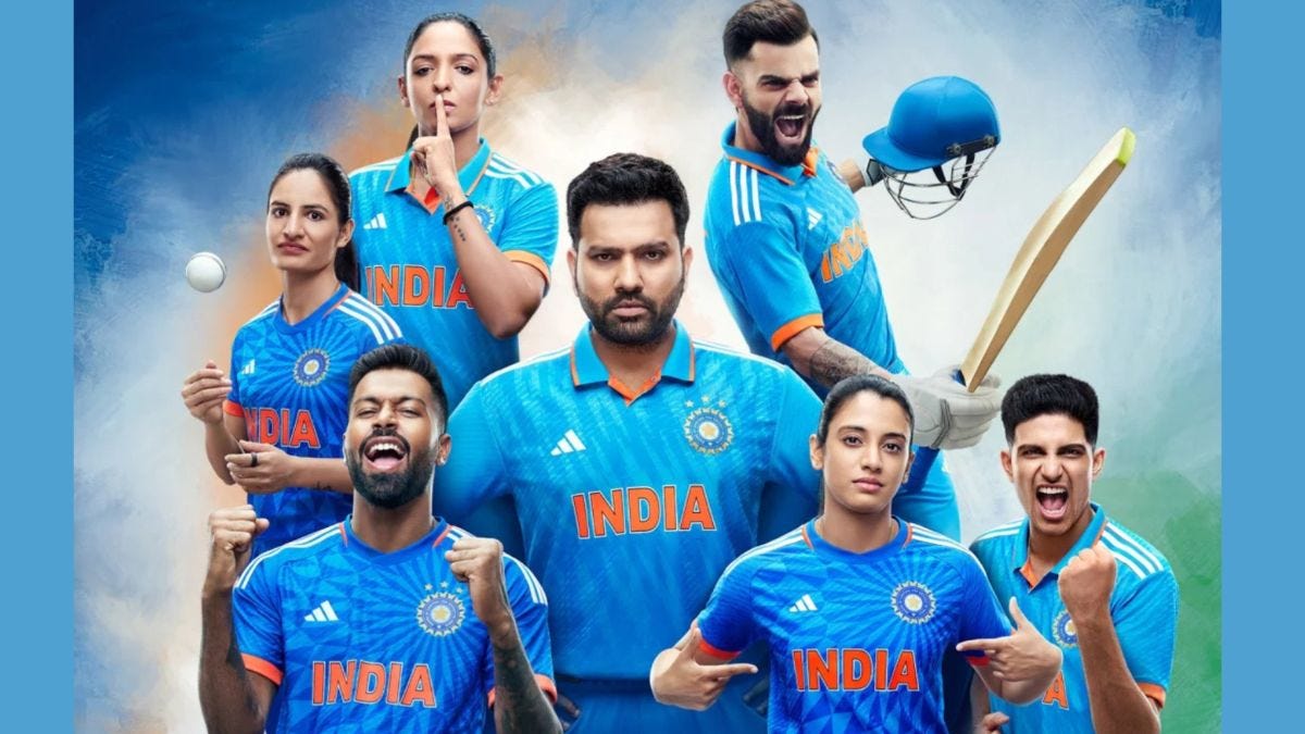 India's Away Orange Jersey To Be Worn Against England During WC Clash