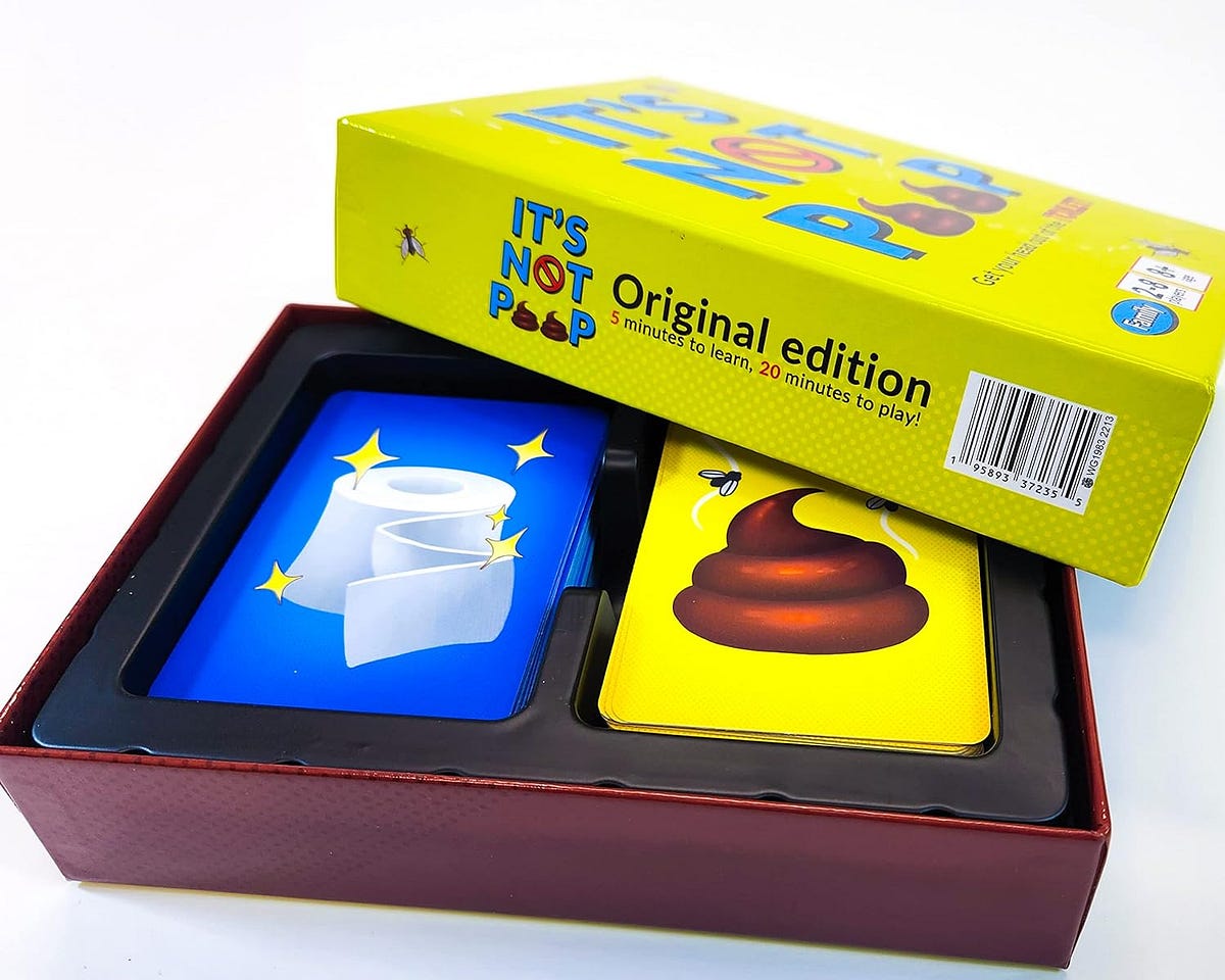It’s Not Poop Card Game A Riot of Laughs for the Whole Family by