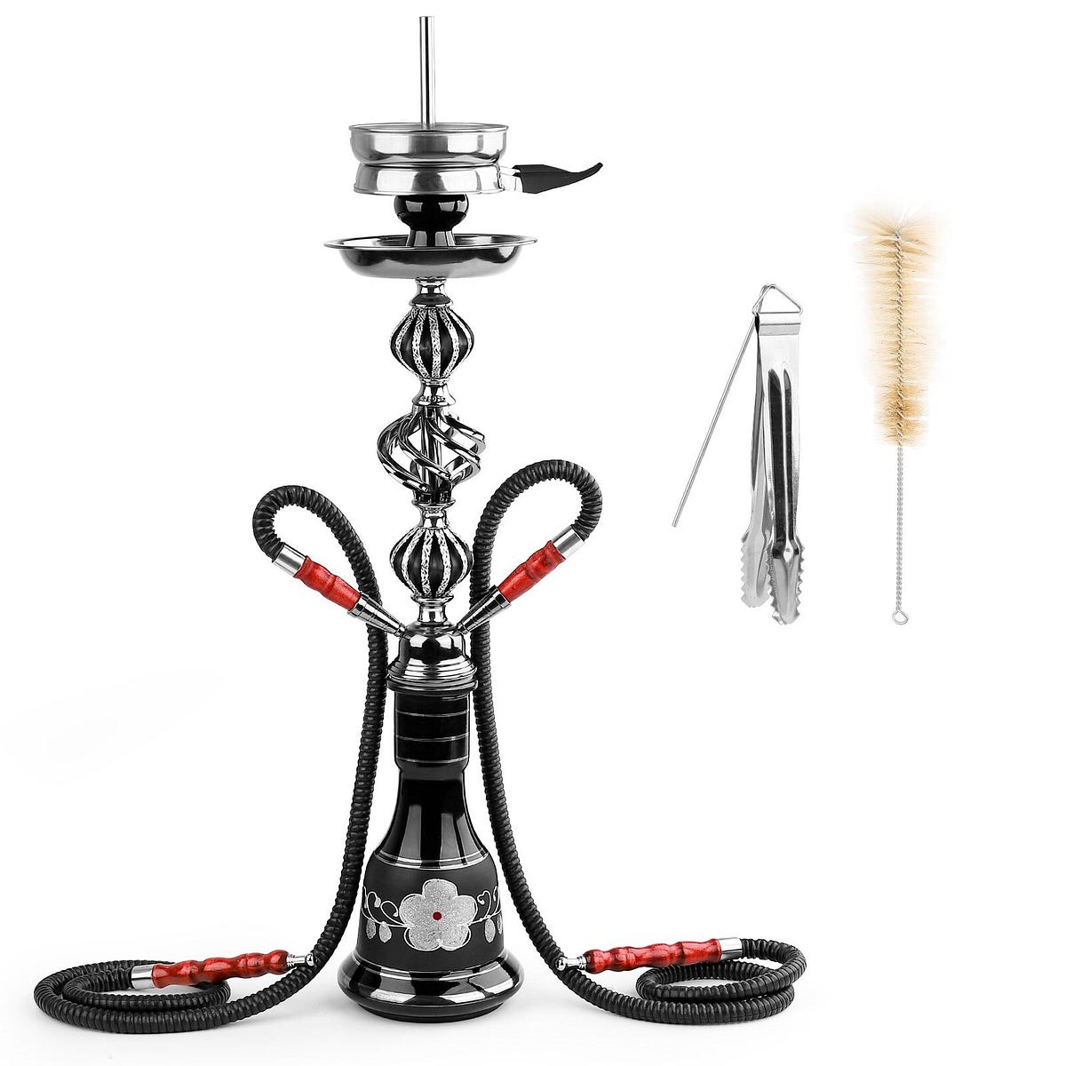 2 Hoses large glass hookah Wholesale by Phmdasa May, 2023 Medium
