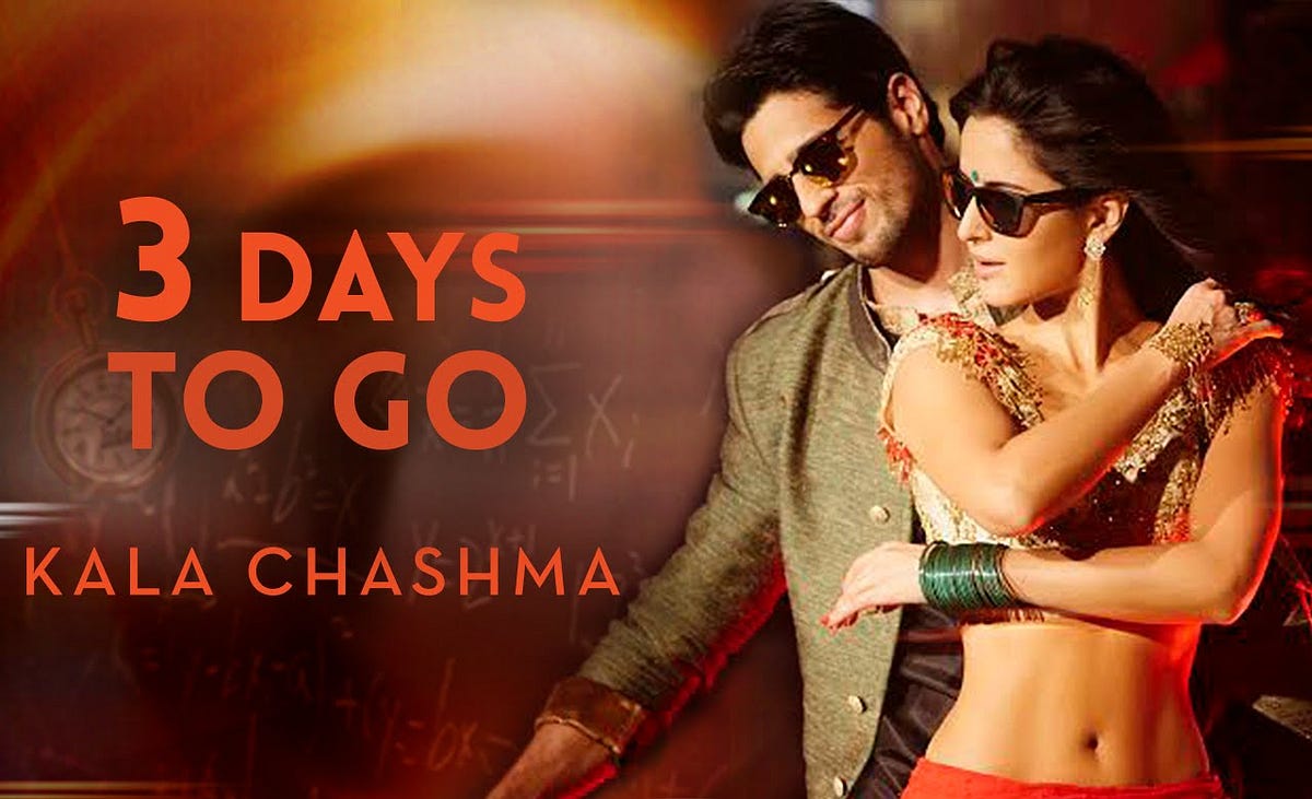 Kala on sale chashma song