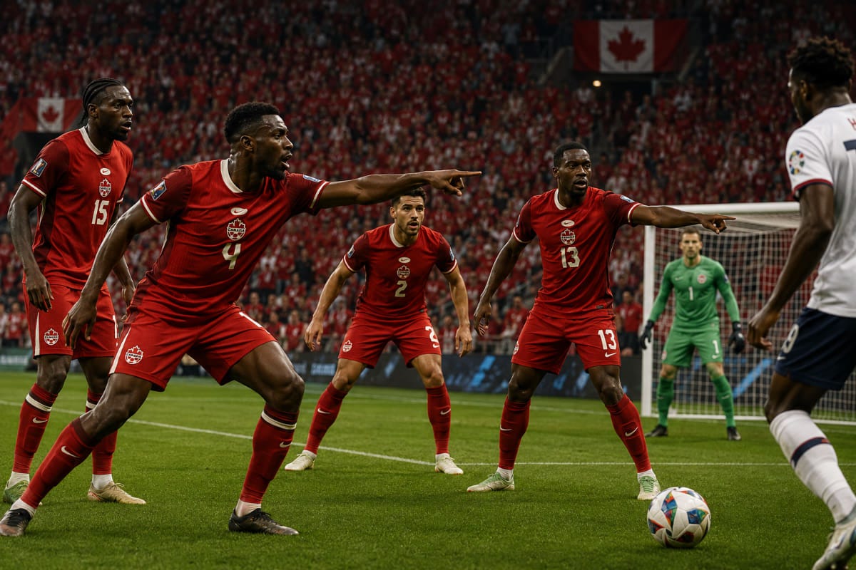 Canada’s World Cup Run Starts With Its Back Line