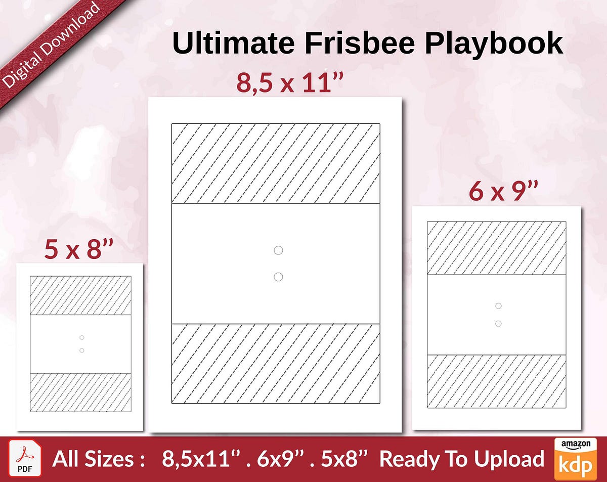 Ultimate Frisbee Playbook 120 pages Ready to Upload PDF used as Low