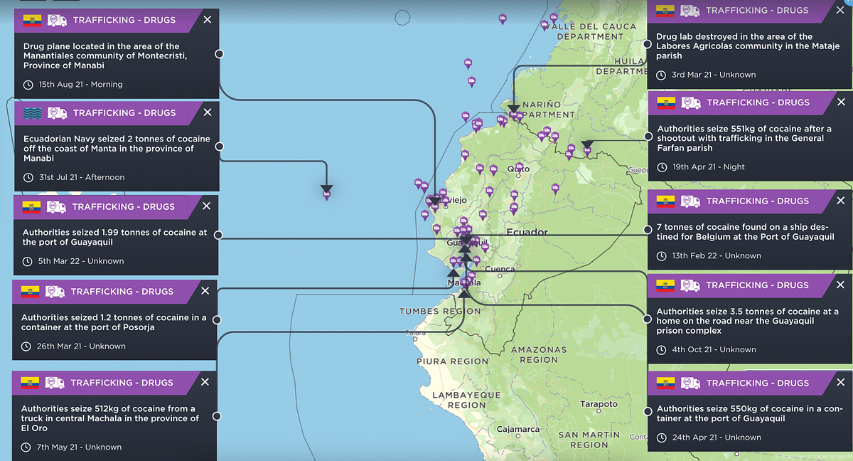 The Surging Violent Crime Rate in Ecuador Report by Intelligence
