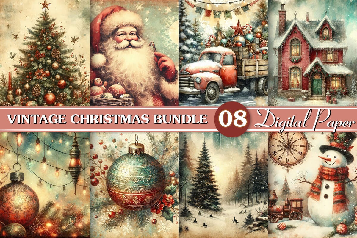 Vintage Christmas Background Free | by Zenithecho | Aug, 2024 | Medium