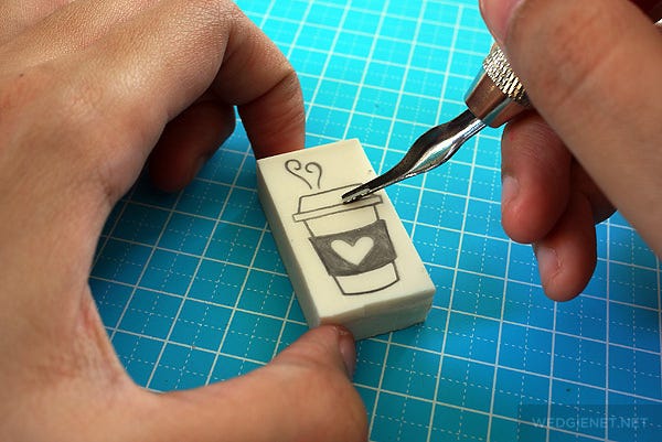 How to Carve your own stamps